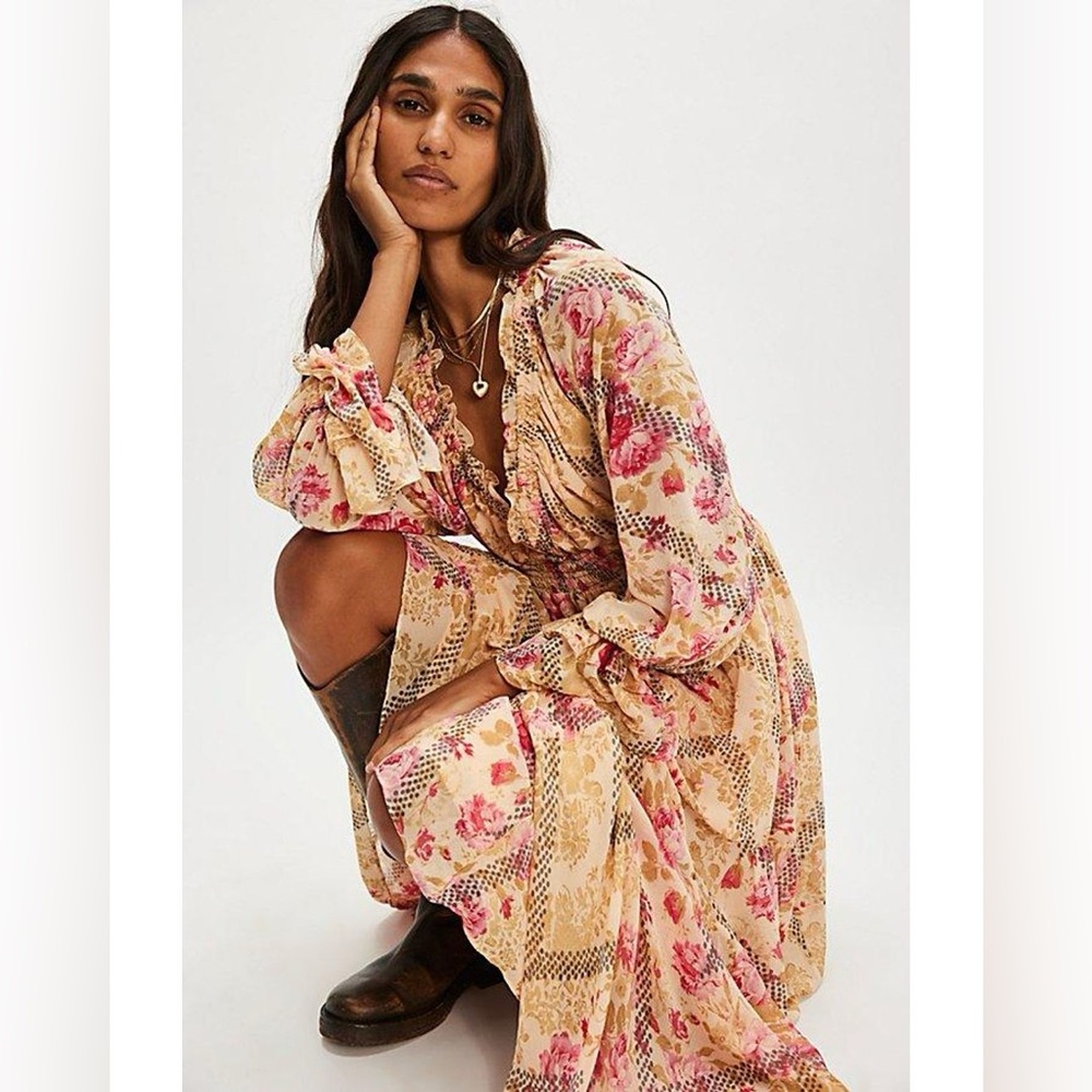 Free People Lena Midi Dress - Picture 3 of 9